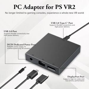 PS VR2 PC 어댑터 용 컴퓨터 어댑터 Windows 용 PC 변환기 Steam Vr 게임용 플스호환 콘솔 용 어댑터 게임
