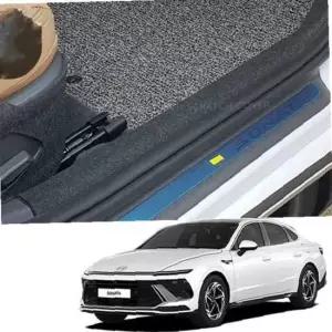 디엣지 인기 쏘나타 도어 스텝 감성 커버 발판 사이드