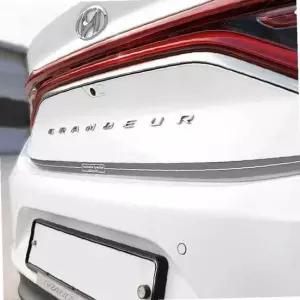 메탈몰딩 트렁크 가니쉬 그랜저IG 메탈 트렁크가니쉬