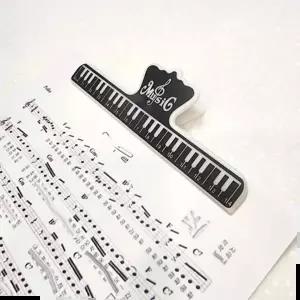 와이드 15cm 악보 클립 피아노 집게 음악 수업 취미 기타 오카리나
