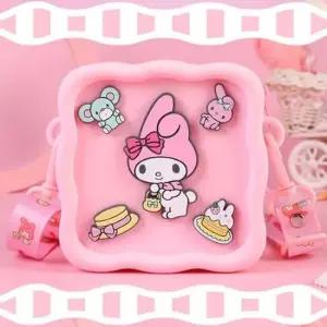 마이멜로디 패치 스퀘어 실리콘백 패치 실리콘백 기타주얼리소품 주얼리소품
