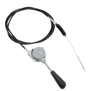 현대 R60-7 용 굴삭기 액세서리 대우 두산 DH55 수동 스로틀 제어 핸들 당김 케이블