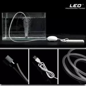 강력 기포 발생기 휴대용 낚시 산소 기포기 전기 기포-WFILQ9J