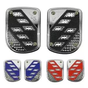 자동차페달 자동차 2P 브레이크패드 스틱 튜닝페달 메탈 클러치 WFJHNJ9