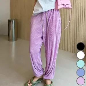 플리츠 조거팬츠 도트 WD44C0A