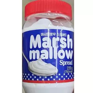 노브랜드 마시멜로우 스프레드 220g 마시멜로잼 마시멜로우잼
