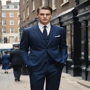 남성 가을겨울 울 캐시미어 블랙 네이비 정장 양복 조끼 베스트 세트 쓰리피스 3피스 정장 410DJK