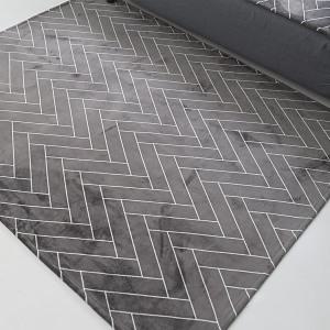 북유럽 러그 헤링본 팅클 스파이더 극세사 거실카페트