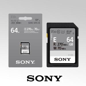 소니정품 SF-E64/T1 SDXC UHS II U3 초고속 SD메모리카드