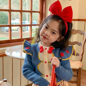 백설공주니트가디건