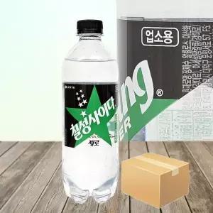칠성 사이다 제로 500ml x 20펫 / 업소용