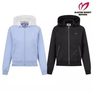 MASTER BUNNY 여성 탈착 후드 심볼 집업 점퍼 E1JP-202