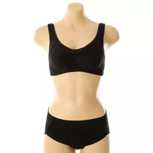 [비너스](타임스퀘어점패션관)[대전점 단독} 풀사이드 스트레치 런닝 노와이어 브라팬티 세트 (VBRW521B...