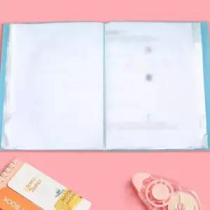 A4 클리어 파일 서류 문서철 20포켓 문서파일철 서류파일 클리어화일 a4용지파일철