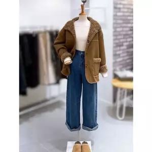 [갤러리아] [레코브]LK리버시블 하프 무스탕(LK61EZMT603X)