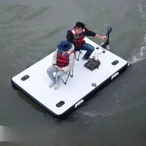 좌대 바다 수상 플랫폼 낚시 보트 접이식 래프팅