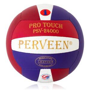 퍼빈 마이크로파이버 복합 가죽 배구 - 실내외용 공식 사이즈 5 핸드-바느질 소프트 터치 연습 및 레크리에이션 게임