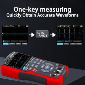 ZOYI ZT-703S 오실로스코프 멀티테스터기 멀티미터 3.5인치 IPS 디스플레이 25000 카운트 듀얼채널 50MHZ