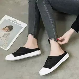 블로퍼 캔버스 추천 뮬스니커즈 여름 꾸안꾸 운동화-WFHXMRR