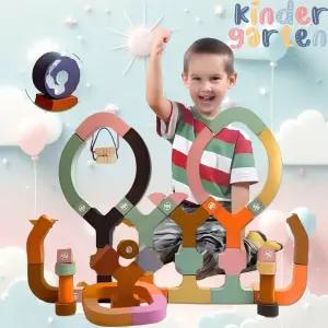 사고력발달 영유아 부드러운 소프트 점보 자석블럭 90p 남아선물 블록놀이