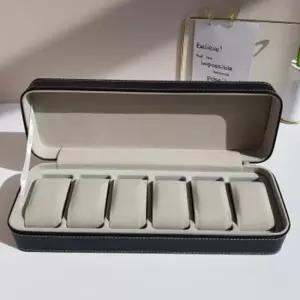 시계 지퍼 휴대용 보관함 케이스 시계함 6자리 보석함 악세사리보관함 시계보관함