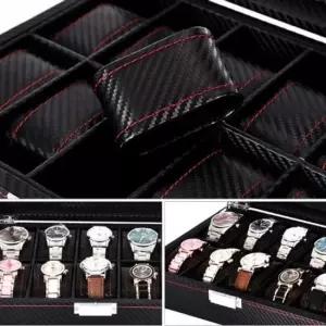 시계보관함10구 악세사리함 가죽 악세사리함 보석함 쥬얼리함 시계보관함 시계함