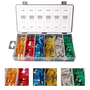 차량휴즈 소형 자동차퓨즈 120개 배선 관휴즈 튜닝 휴즈홀더