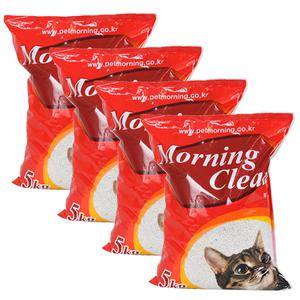 펫모닝 모닝클린 5kgX4개 *무료배.송*/고양이모래