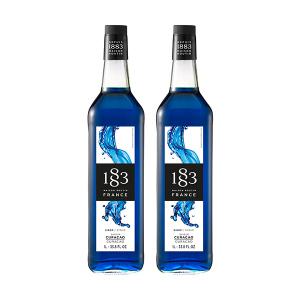 1883 블루큐라소시럽 1000ml 2개세트