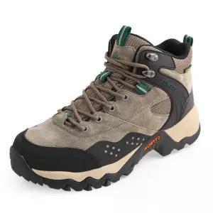 험토 레인 미드탑 워터프루프 가죽어퍼 남성 등산화