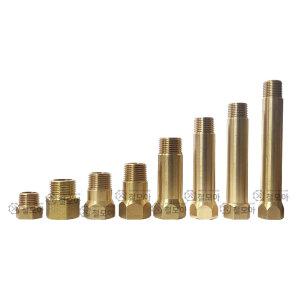 신주 써비스 니플 15A 26mm - 150mm 나사 배관 연결대 서비스 소켓 쏘켓 부속 암나사 숫나사 닛플