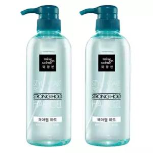 미쟝센 스타일케어 스트롱홀드 헤어젤 하드 500mlx2개