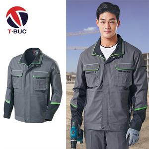 티뷰크 작업복상의 TB-1010J 정비복 근무복 공장 자켓