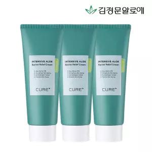 큐어 베리어 릴리프 크림 100ml 3개