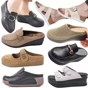 트랜디 슬리퍼 통굽 블로퍼 키높이 미들굽 여성 뮬 매장 실내화