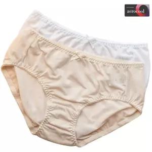 국산 CC101 주니어 에어로쿨 삼각 팬티 여아 초등학생 학생 속옷 여름 (90 95 100)