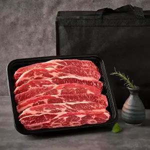블랙앵거스 LA갈비 2kg 선물세트