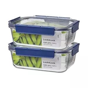 [락앤락][본사][1+1] 탑클라스 직사각 2L 총2P