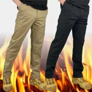 겨울 기모 면 스판 작업복 바지 GT 등산바지 빅사이즈 스판 등산복 남성 남자 빅사이즈 노가다 용접 민방위