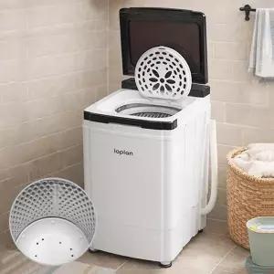 라플란 탈수기 스텐 6KG 미니탈수기 LPL-586S 수영장 업소용 빨래