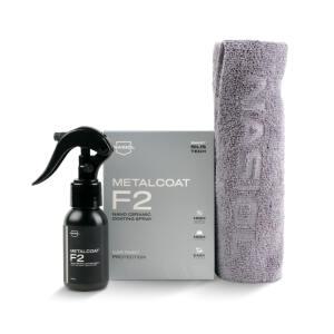 나지올 메탈코트 F2 셀프 유리막 코팅제 50ml 타월 세트