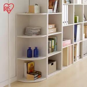 아이리스 3단 화이트 코너 수납장/공간박스/책장/진열장 CX-3C