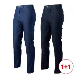 모렉스 1 + 1 여름 작업복 주름 용접 스판 청바지 289