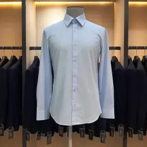 [바쏘](마산점)블루 컬러 남성 드레스셔츠