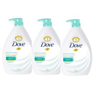 도브 바디워시 센스티브 스킨 1L x 3개 /비누 샴푸