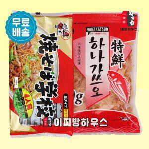 [기타]이츠키 야끼소바학교 688g + 가쓰오부시 야키소바 만들기 볶음국수 야끼소바재료 혼밥요리