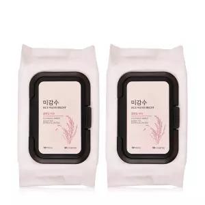 더페이스샵 미감수 브라이트 클렌징 티슈 50매 x 2ea