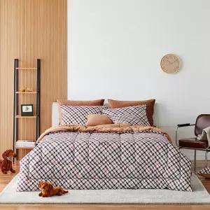 [닥스침구]극세사 갤러리[9온스] 퀸세트[퀼트이불+베개커버]