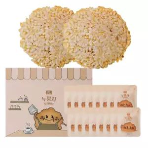 1박스 누룽지스낵 누룽지과자 누룽지샌드 더밀 현미스낵 오리지널 16봉누룽지