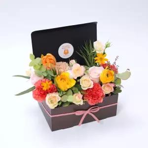 크레파스 꽃상자 화이트데이 발렌타인데이 어버이날 스승의날 생일 기념일 감사 프로포즈 선물 축하 꽃배달